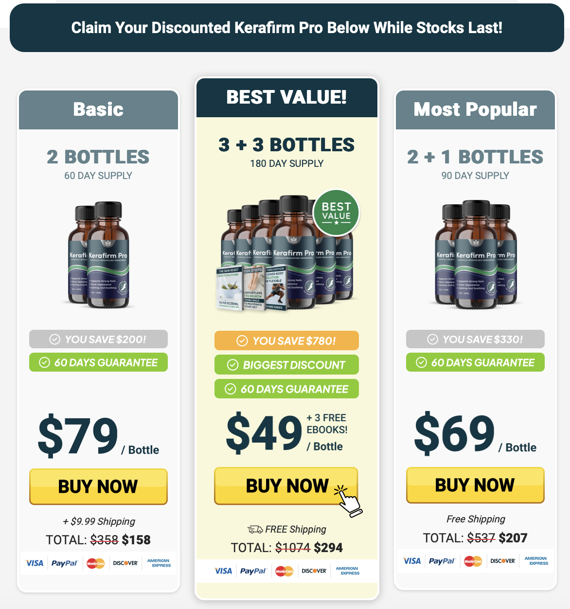 KeraFirm Pro current offer